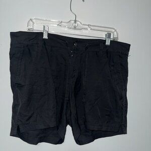 Magellan Womens Black Shorts Size Large